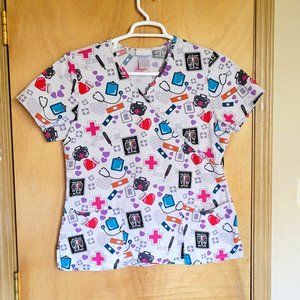 💚Scrubstar Size M Scrub Top Medical Aids
